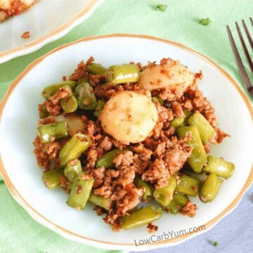 Hamburger Green Bean Skillet Recipe