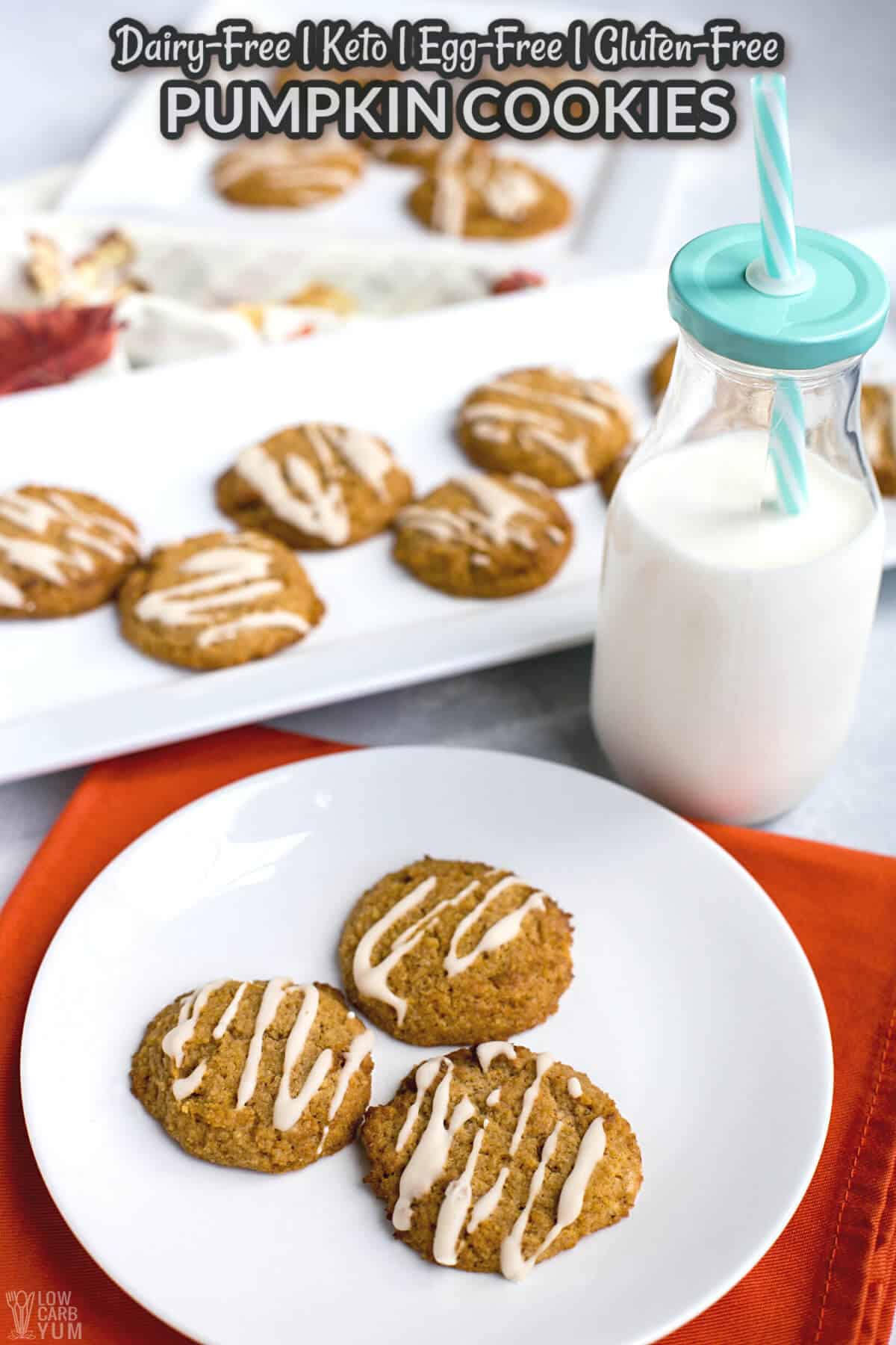 keto pumpkin cookies