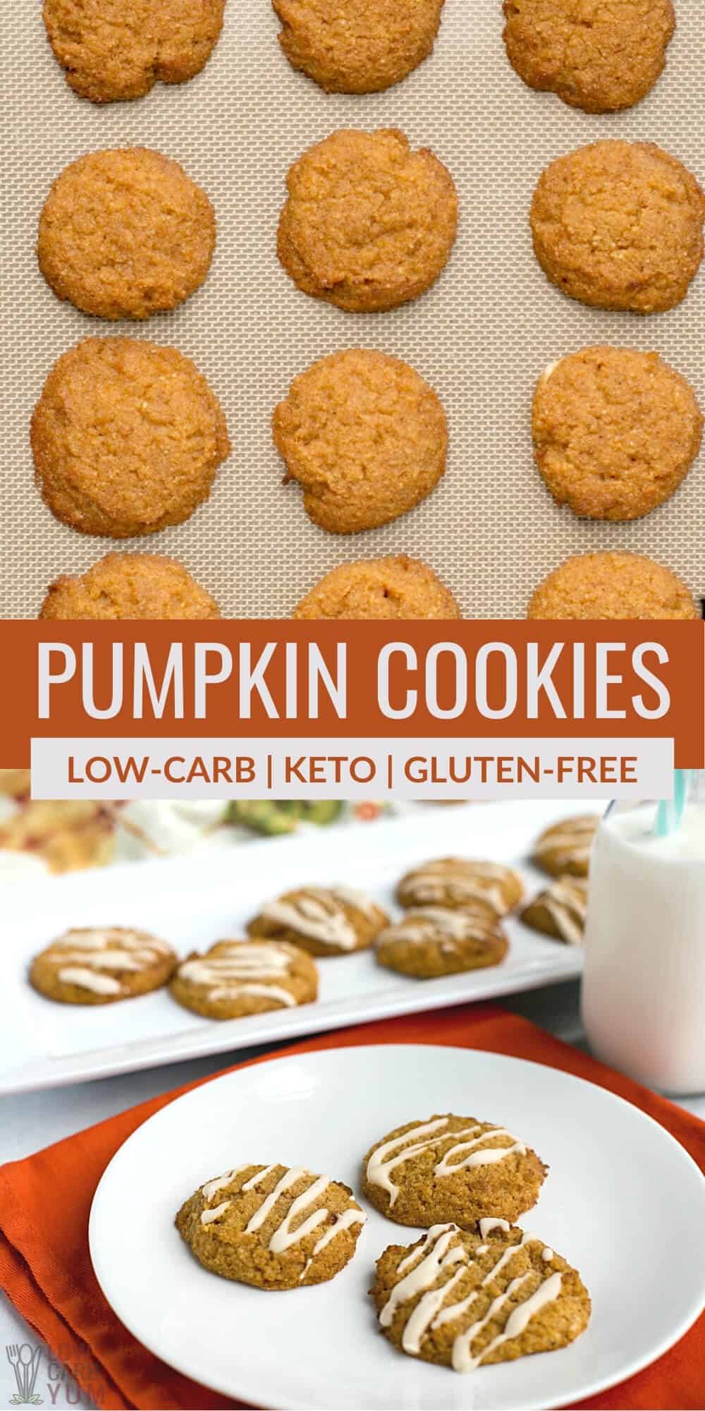 pumpkin cookies pinterest image
