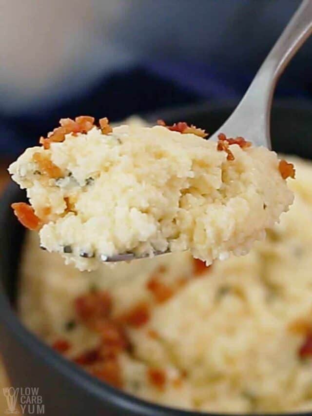 Instant Pot Cauliflower Souffle